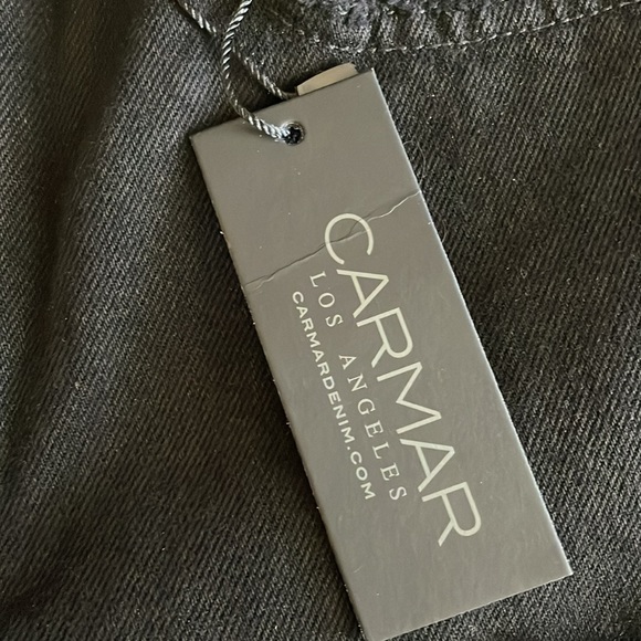 Carmar Black Ripped Jeans size 26 NWT - Picture 5 of 8